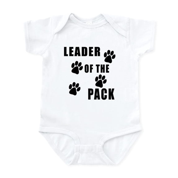 CafePress - Leader Of The Pack Infant Bodysuit - Baby Light Bodysuit, Size Newborn - 24 Months
