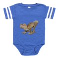 thumbnail image 1 of CafePress - Leaf Tail Gecko - Cute Infant Baby Football Bodysuit, 1 of 3