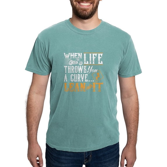 CafePress - Lean Into I T Shirt - Mens Comfort Colors Shirt