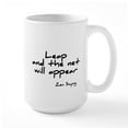thumbnail image 1 of CafePress - Leap And The Net Will Appear Large Mug - 15 oz Ceramic Large White Novelty Mug, 1 of 6