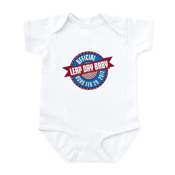 CafePress - Leap Day Baby Body Suit - Baby Light Bodysuit, Size Newborn - 24 Months