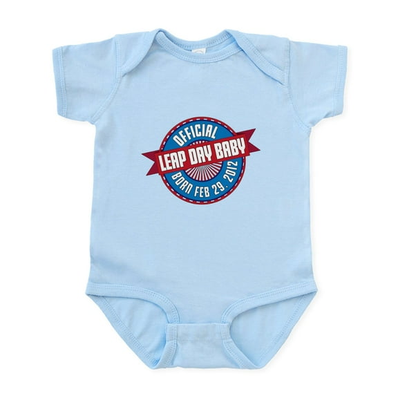 CafePress - Leap Day Baby Body Suit - Baby Light Bodysuit, Size Newborn - 24 Months
