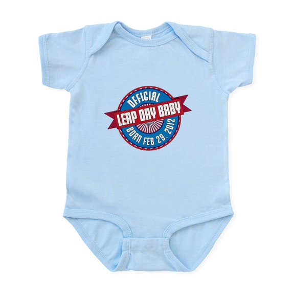 CafePress - Leap Day Baby Body Suit - Baby Light Bodysuit, Size Newborn - 24 Months