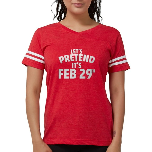 CafePress - Leap Year T Shirt - Womens Football Shirt