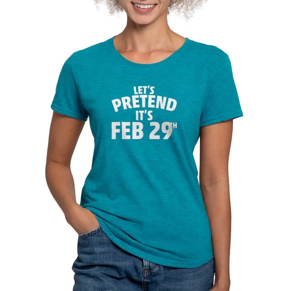CafePress - Leap Year T Shirt - Womens Tri-blend T-Shirt