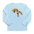 thumbnail image 1 of CafePress - Leaping Fox Long Sleeve T Shirt - Long Sleeve Infant T-Shirt, 1 of 2