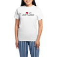 thumbnail image 1 of CafePress - Leapyeakid Women's Light Pajamas - Women's Short Sleeve Print T-Shirt and Pants Light Cotton Pajama Set, 1 of 7