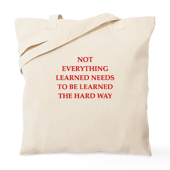 CafePress - Learn Tote Bag - Unisex Canvas Tote Bag, Beige, 1-Piece