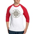 thumbnail image 1 of CafePress - Leave Nothing Boot Stone Baseball Jersey - Cotton Baseball Jersey, 3/4 Raglan Sleeve Shirt, 1 of 4