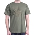 thumbnail image 1 of CafePress - Leave Nothing Boot Stone Dark T Shirt - Men's Classic Cotton T-Shirts, 1 of 2