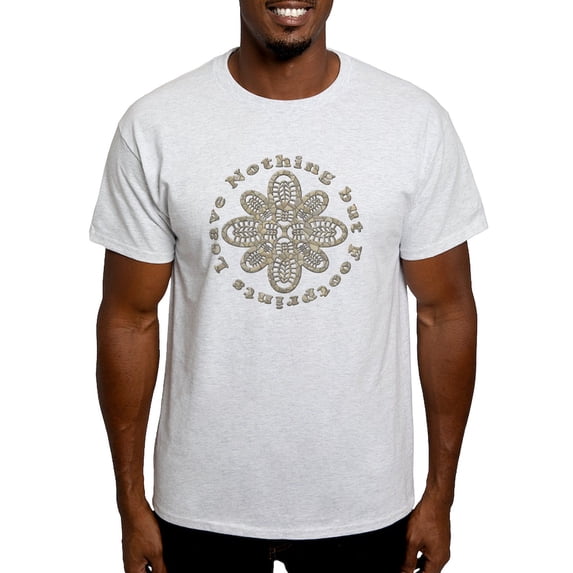 CafePress - Leave Nothing Boot Stone Light T Shirt - Men's Classic Graphic T-Shirt