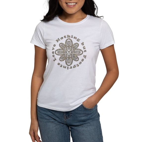 CafePress - Leave Nothing Boot Stone Women's T Shirt - Women's Classic T-Shirt