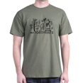 thumbnail image 1 of CafePress - Leave Nothing But Footprints Dark T Shirt - Men's Classic Graphic Cotton T-Shirt, 1 of 4