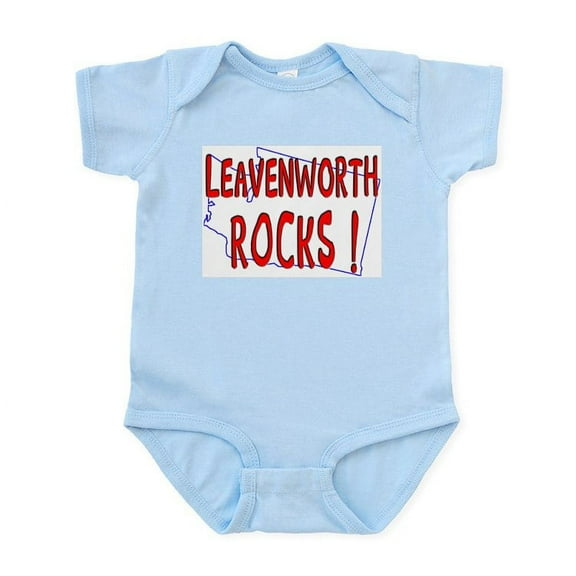 CafePress - Leavenworth Rocks ! Infant Bodysuit - Baby Light Bodysuit, Size Newborn - 24 Months