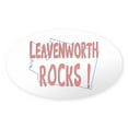 thumbnail image 1 of CafePress - Leavenworth Rocks ! Oval Sticker - Sticker (Oval), 1 of 1