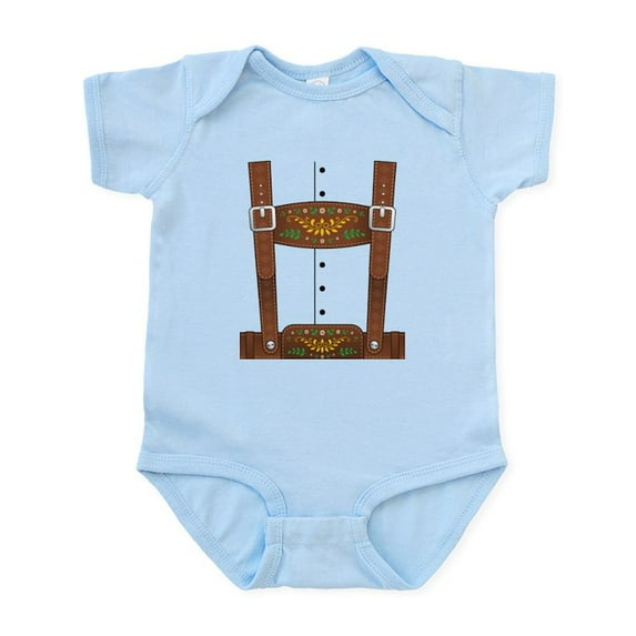 CafePress - Lederhosen Oktoberfest - Baby Light Bodysuit, Size Newborn - 24 Months