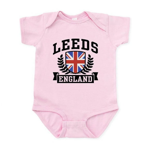 CafePress - Leeds England Infant Bodysuit - Baby Light Bodysuit, Size Newborn - 24 Months