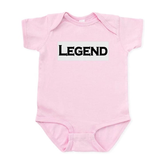 CafePress - Legend Infant Bodysuit - Baby Light Bodysuit, Size Newborn - 24 Months