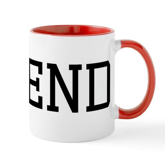 CafePress - Legend Mug - 11 oz Ceramic Mug - Novelty Coffee Tea Cup