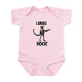 thumbnail image 1 of CafePress - Lemurs Rock Infant Bodysuit - Baby Light Bodysuit, Size Newborn - 24 Months, 1 of 4