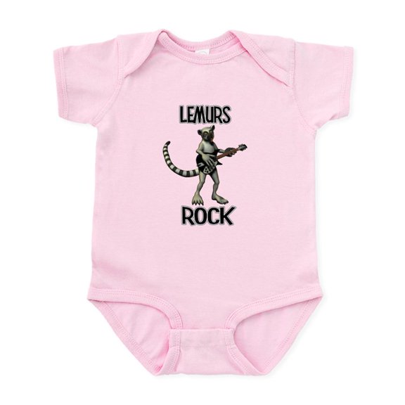 CafePress - Lemurs Rock Infant Bodysuit - Baby Light Bodysuit, Size Newborn - 24 Months