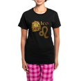 thumbnail image 1 of CafePress - Leo Pajamas - Women's Short Sleeve Print T-Shirt and Pants Dark Cotton Pajama Set, 1 of 7