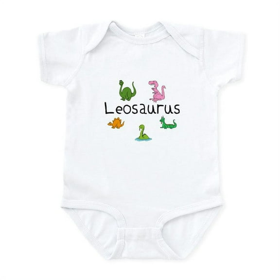CafePress - Leosaurus Infant Bodysuit - Baby Light Bodysuit, Size Newborn - 24 Months