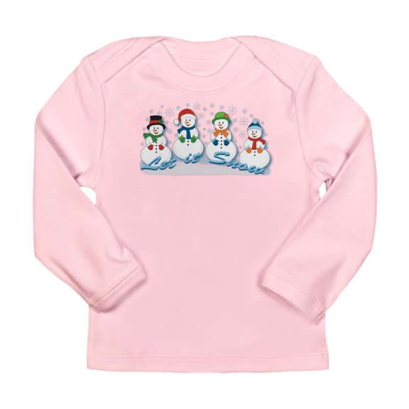 CafePress - Let It Snow Long Sleeve Infant T Shirt - Long Sleeve Infant T-Shirt
