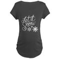 thumbnail image 1 of CafePress - Let It Snow Maternity T Shirt - Maternity Dark T-Shirt, 1 of 3