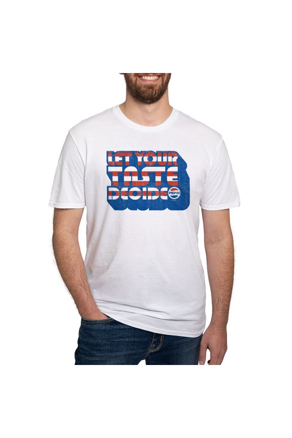 - Let Your Taste Decide Fitted T Shirt - Fitted T-Shirt, Vintage Fit Soft Cotton Tee