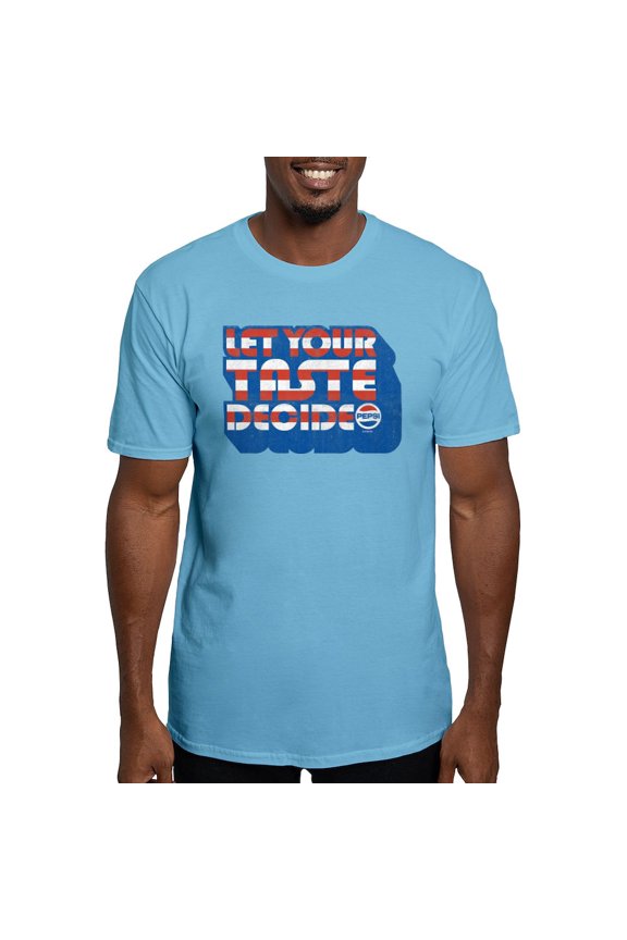 - Let Your Taste Decide Fitted T Shirt - Fitted T-Shirt, Vintage Fit Soft Cotton Tee