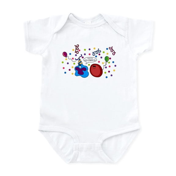 CafePress - Let's Cellebrate Infant Bodysuit - Baby Light Bodysuit, Size Newborn - 24 Months