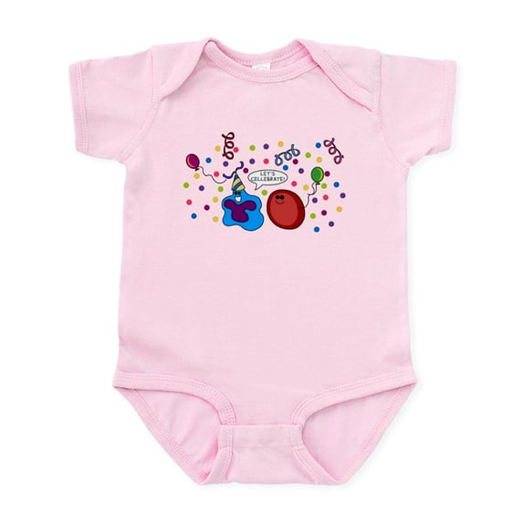 CafePress - Let's Cellebrate Infant Bodysuit - Baby Light Bodysuit, Size Newborn - 24 Months