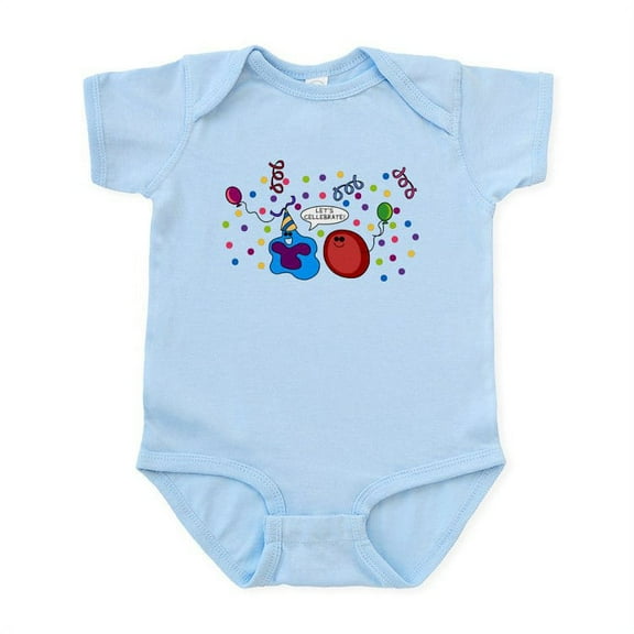 CafePress - Let's Cellebrate Infant Bodysuit - Baby Light Bodysuit, Size Newborn - 24 Months