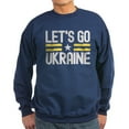 thumbnail image 1 of CafePress - Let's Go Ukraine Sweatshirt - Classic Crew Neck Sweatshirt, 1 of 4