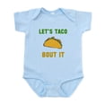 thumbnail image 1 of CafePress - Let's Taco Bout It Body Suit - Baby Light Bodysuit, Size Newborn - 24 Months, 1 of 4