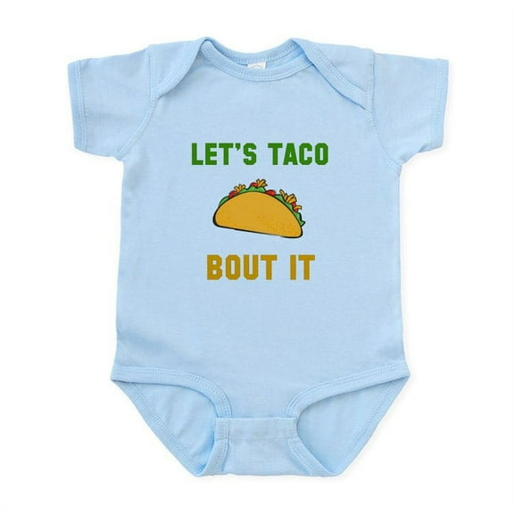 CafePress - Let's Taco Bout It Body Suit - Baby Light Bodysuit, Size Newborn - 24 Months