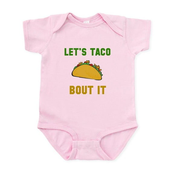 CafePress - Let's Taco Bout It Body Suit - Baby Light Bodysuit, Size Newborn - 24 Months