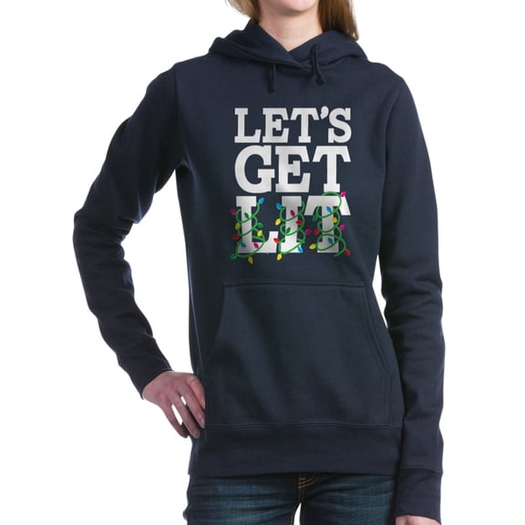 CafePress - Lets Get Lit - Pullover Hoodie, Classic & Comfortable Hooded Sweatshirt