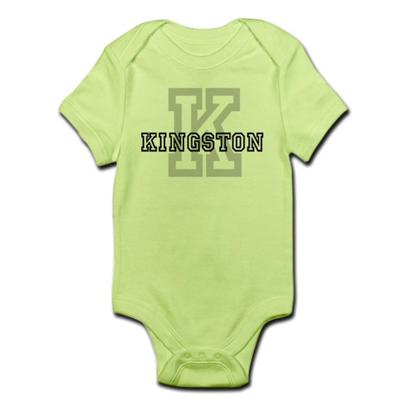 CafePress - Letter K: Kingston Infant Creeper - Baby Light Bodysuit