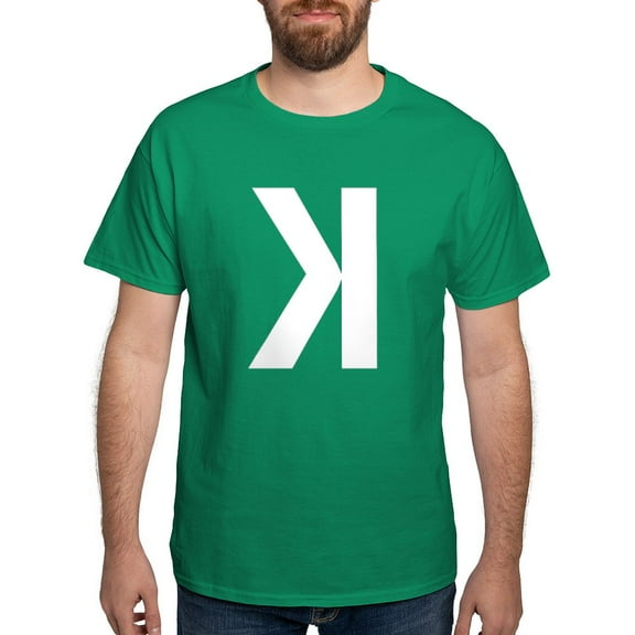 CafePress - Letter K T Shirt - Men's Classic Graphic Cotton T-Shirt