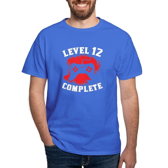 CafePress - Level 12 Complete 12Th Birthday T Shirt - Men's Classic Graphic Cotton T-Shirt