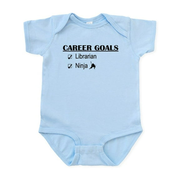 CafePress - Librarian Career Goals Infant Bodysuit - Baby Light Bodysuit, Size Newborn - 24 Months