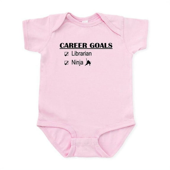 CafePress - Librarian Career Goals Infant Bodysuit - Baby Light Bodysuit, Size Newborn - 24 Months