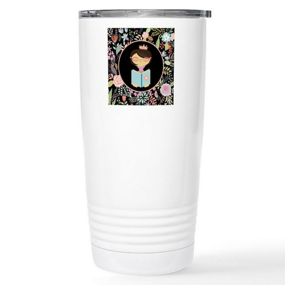 CafePress - Librarian Reading Mugs - Insulated Stainless Steel Travel Tumbler 20 oz.