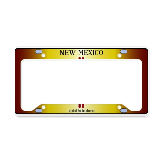 CafePress - License Plate Holder - Aluminum License Plate Frame, License Tag Holder