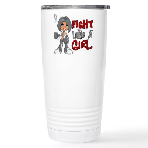 CafePress - Licensed Fight Li 16 Oz Stainless Steel Travel Mug - Insulated Stainless Steel Travel Tumbler 20 oz.
