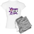 thumbnail image 1 of CafePress - Licensed Fight Like A Girl - Women's Light Pajamas, 1 of 4