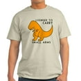 thumbnail image 1 of CafePress - Licensed To Carry Small Arms T Rex Funny Dinosaur - Light T-Shirt - CP, 1 of 4