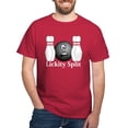 thumbnail image 1 of CafePress - Lickity Splits Logo 4 Dark T Shirt Design Front Ce - Men's Classic Cotton T-Shirts, 1 of 3